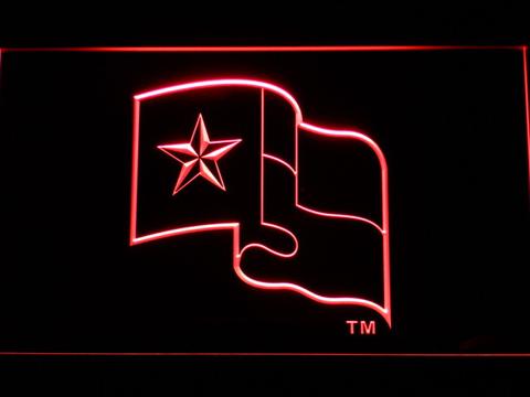 Texas Rangers Flag LED Neon Sign